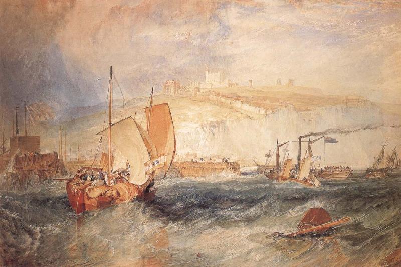 J.M.W. Turner Dover Castle Norge oil painting art
